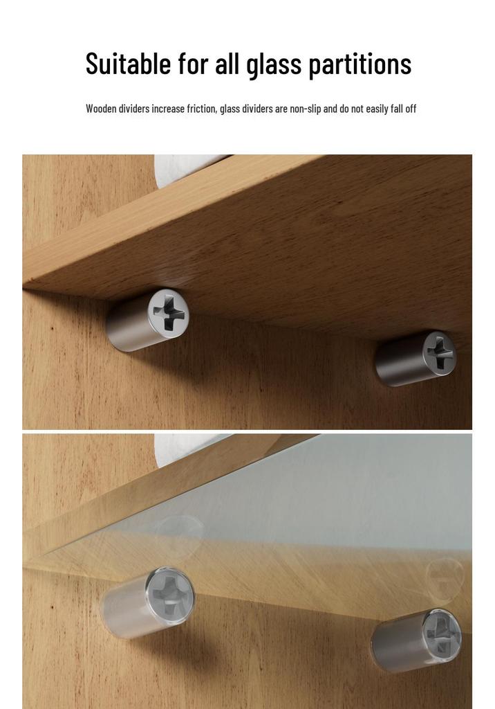 Non-Punching Shelf Support Pegs – Wood Board Screw Shelving Hardware
