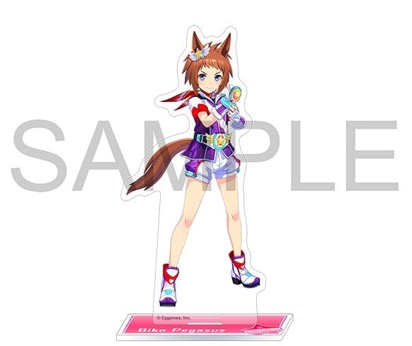 Бико Пегасус Акриловая подставка Соревновательная форма Uma Musume Официальный мерч