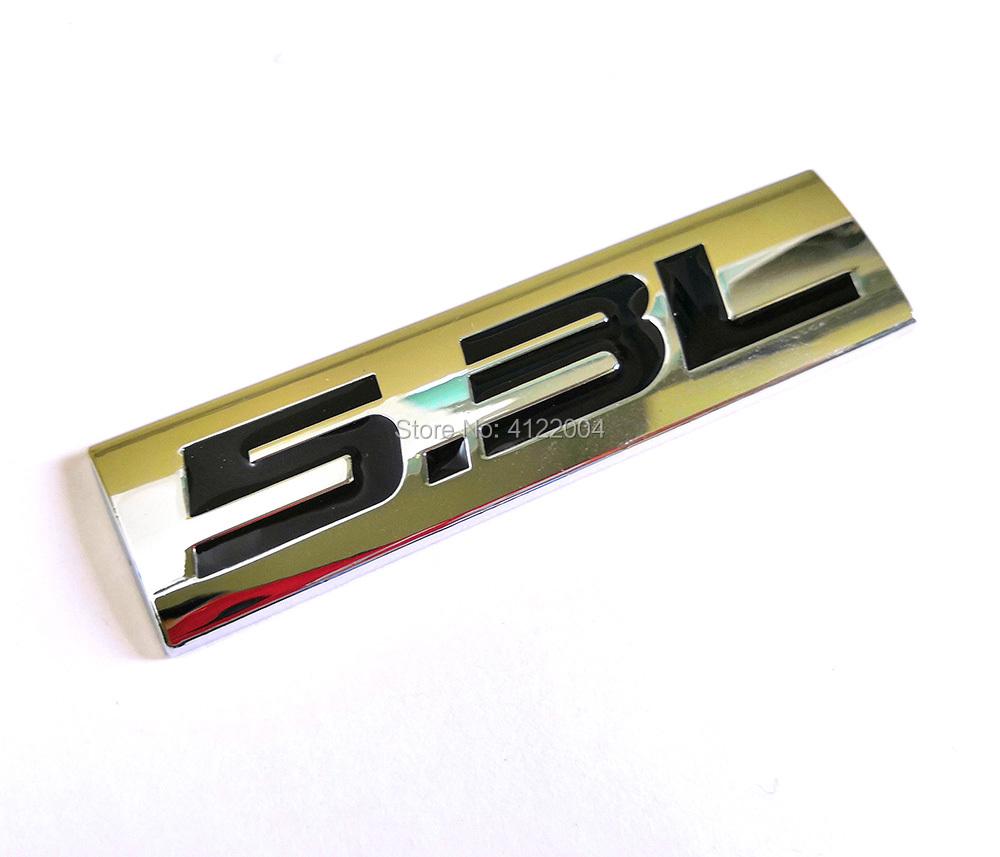 5.0L 5.3L 5.7L Energy Emblem Trunk Sticker Decal For CHEVROLET FORD DODGE TOYOTA HONDA GMC ld2