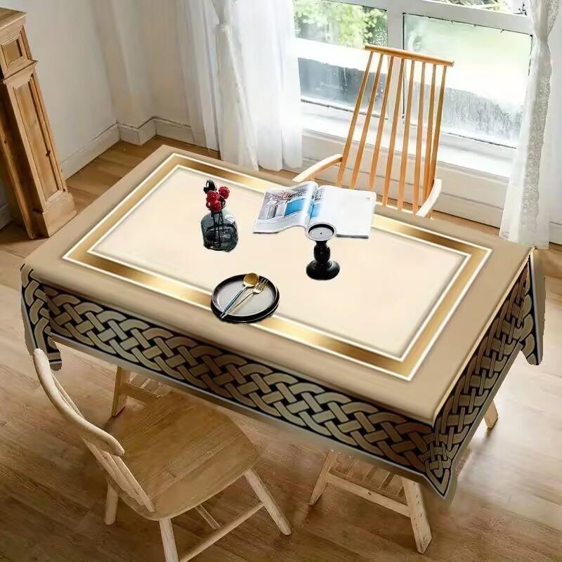 Скатерть для стола «Мистическая луна» - Этнический принт для обеда, вечеринки и дома, Праздничная скатерть, Устойчивая к смятию