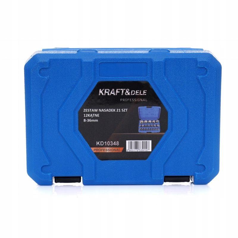 Kraft&Dele 12-Point Socket Set 21 Pieces