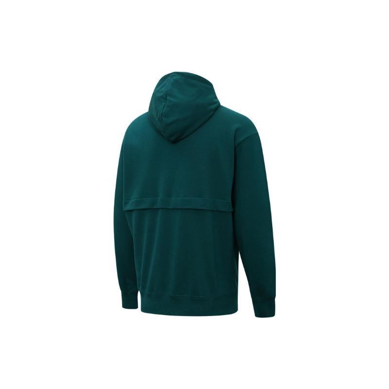 Puma FW22 Толстовка с капюшоном и длинным рукавом с принтом логотипа, мужские топы, зеленый 537392-24