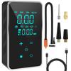 Насос для накачивания шин 150 фунтов на квадратный дюйм беспроводной воздушный компрессор с подсветкой 18000 мАч электрический насос для шин велосипеда автомобиля с сенсорным экраном манометр