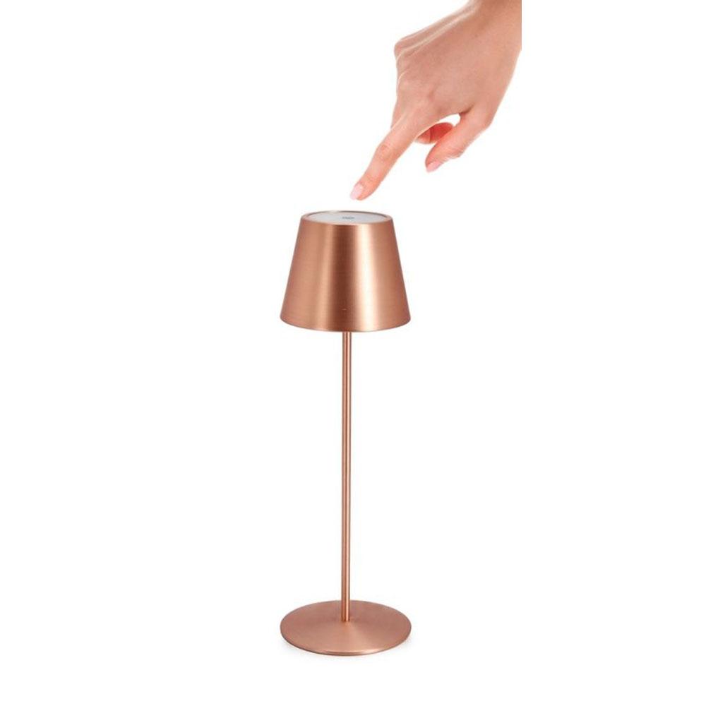 Bolzano Eterium LED Table Lamp Ø12 Copper Metal