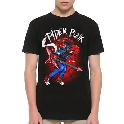 Spider-Punk T-Shirt, Spider-Man Shirt, Men's and Women's Sizes (SPI-76510)