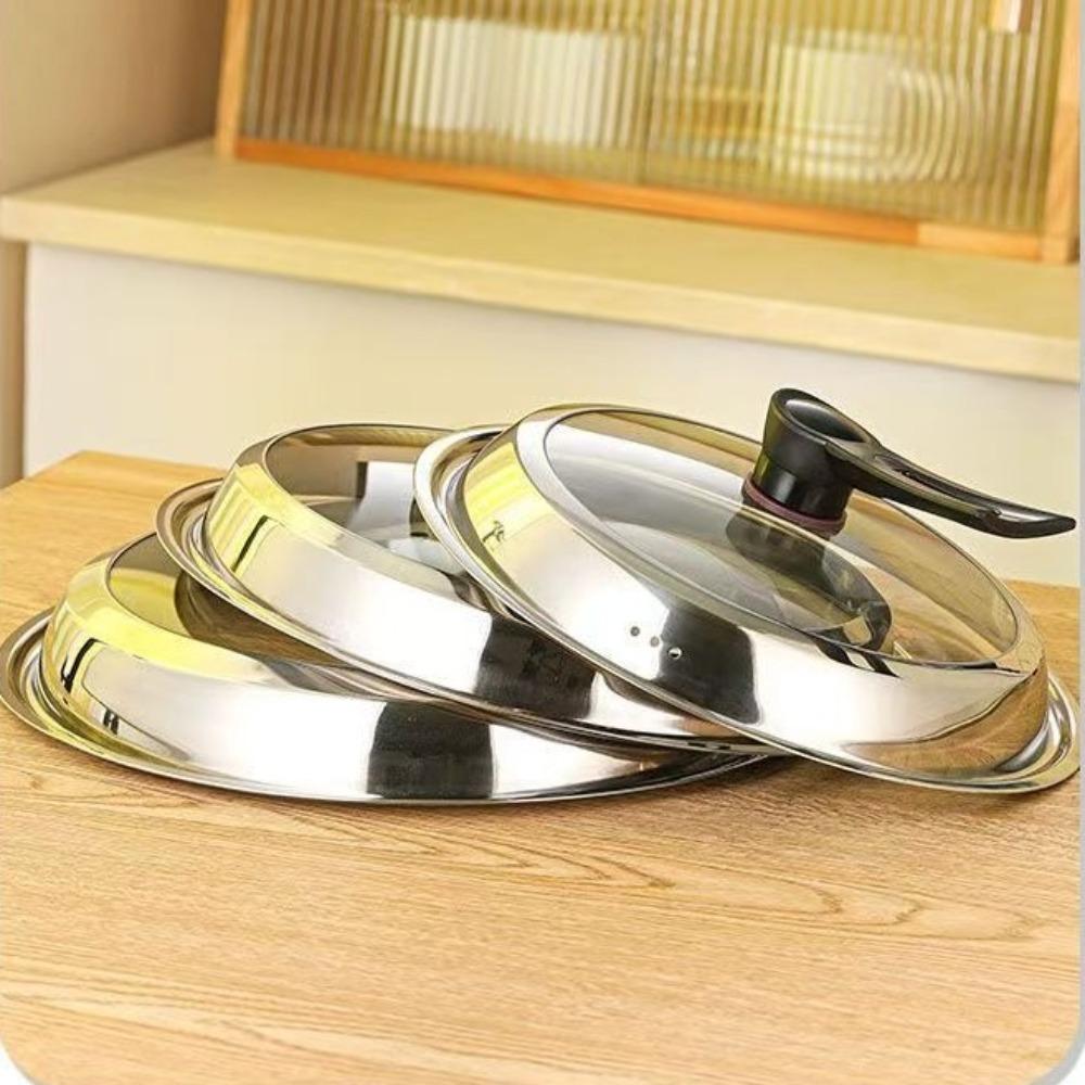 Visible Pot Cover Universal Pot Lid New Wok Pan Lid  Kitchen Accessories