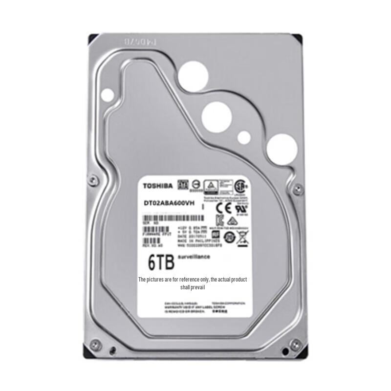 Toshiba DT02ABA600VH 6TB Surveillance Hard Drive