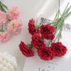 Artificial Carnation Flower Mother's Day Gift Diy Carnation Bouquet Vase Arrangement Decoration Mother's Day Bouquet Home Decor