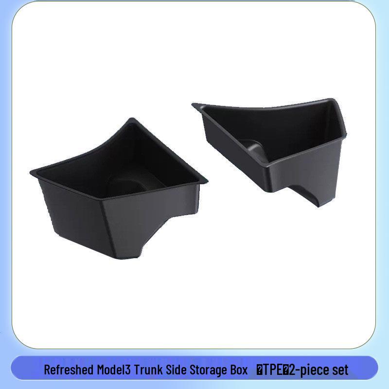 Бокс для хранения в верхнем багажнике Tesla Model Y3 с боковыми отделениями