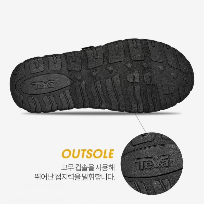 Teva Мужские зимние стеганые слипоны для кемпинга Черные Stvm2533974 Blk