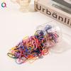 300 Pcs Colorful Girls Small Disposable Elastic Rubber Band No-Slips Scrunchies Head Rope Kid Hair Accessories Hair Ties