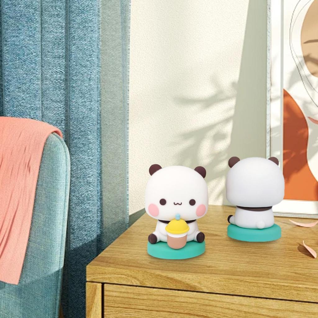 Пупс Бубу Дуду | Декор для приборной панели автомобиля | Милый декор автомобиля в виде панды