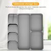 Kitchen Drawer Cutlery Organizer Multi-function Large Space-saving Tray for Flatware Silverware