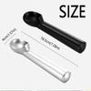 2Pcs Lightweight Ice Cream Dessert Spoon Creative Fruit Ball Spoon Ice Cream Scoop  Kitchen Supplies