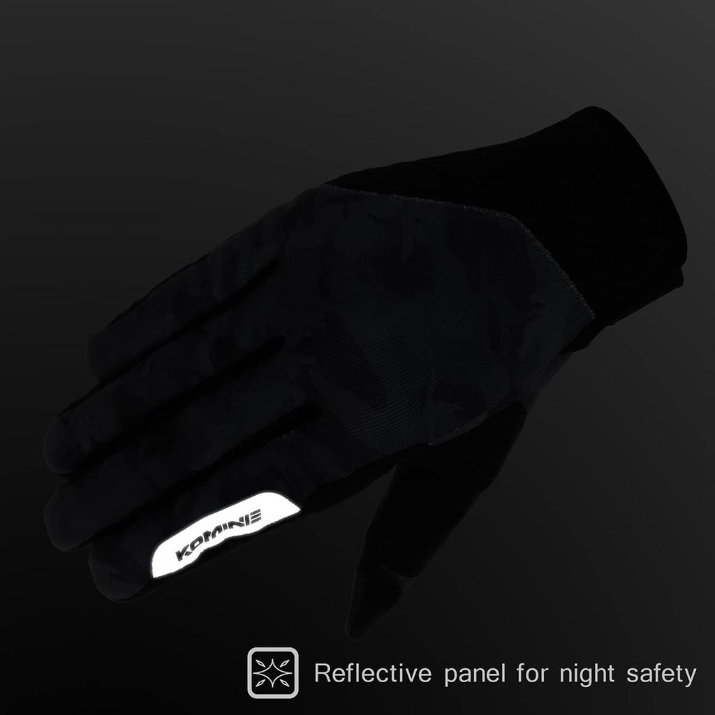 KOMINE Эластичные сетчатые перчатки для мотоциклов Luce II Песочный камуфляж XL GK-1853