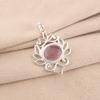 Purple Cat's Eye Gemstone 925 Sterling Silver Jewelry Handmade Pendant For Her CP-1-47
