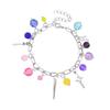 Cartoon Anime Fashion Bracelets, Girls' Fashionable Pendant Bracelets
