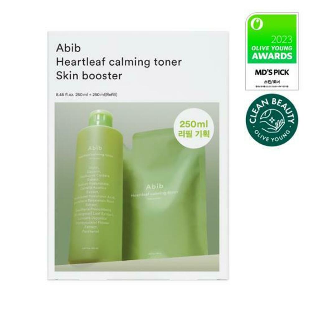 ABIB Heartleaf Успокаивающий тоник для кожи 250 мл Специальный набор (+250мл)
