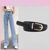 Modern Womens Slim Pu Leather Waist Belt For Jeans And Casual Outfits