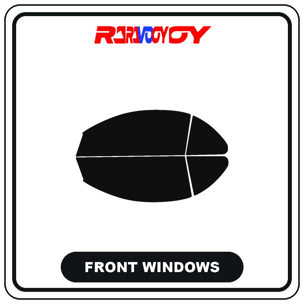 For Peugeot 206 CC Open Top 2001-2008 RAVOOY Pre-Cut Window Tint Film Vehicle-Specific Full Kit Front/Rear Windows Precision-Cut