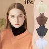 1PC Neck Protection Innerwear Fake Collar Soft High Collar Decorative Collar Scarf Cover Skin-friendly German Velvet Warm