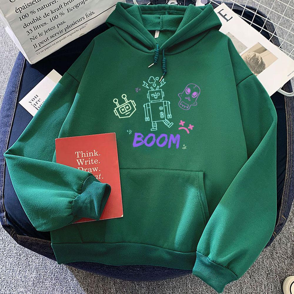 Monkey Boom Jinx Arcane Game Hoodies You Got Jinxed Graphic Printing Sweatshirt Streetwear Hooded Women Sudadera