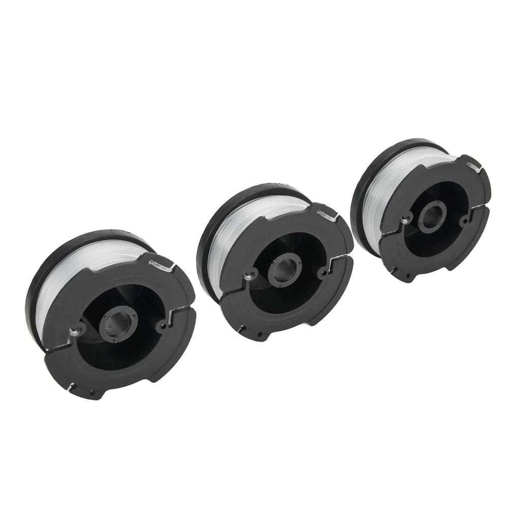 3 катушки с леской для триммеров Black+Decker A6485 GL280 GL301 GL425 GL430 GL545 GL555 GLC13 GLC2500 GLC2500L