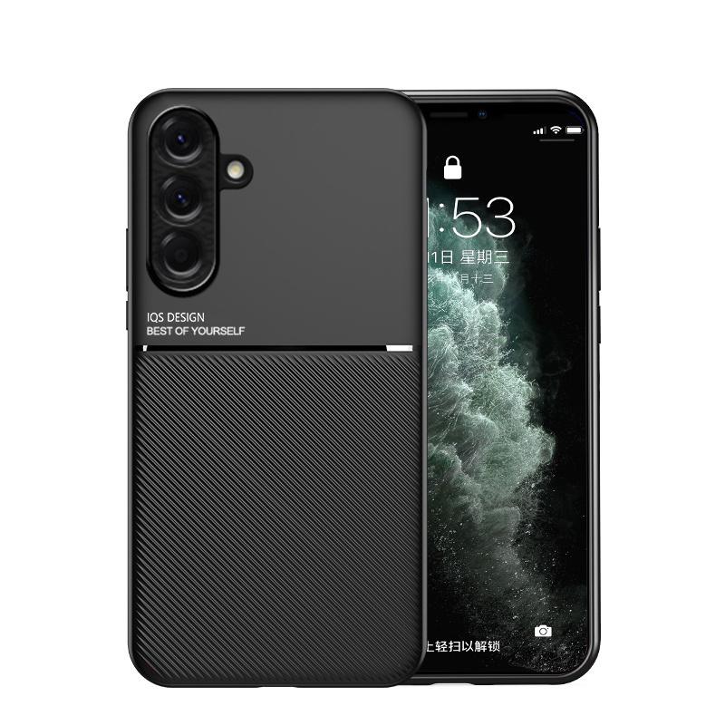 Защитный чехол из кожи с магнитной застежкой для Samsung Galaxy A17 A07 A06 4G A26 A36 A56 A16 5G A 17 16 26 36 56. Мягкая задняя крышка.