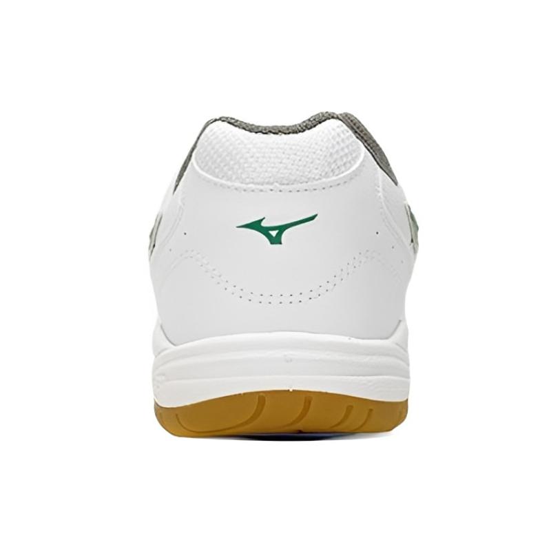 Mizuno Обувь для бадминтона Унисекс Низкий верх Белый/Зеленый Кроссовки 29KV13035