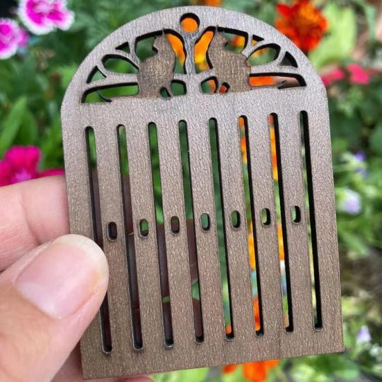 Rigid Heddle Backstrap Loom Kit Small Wooden Belt Weaving Tools Beginners Bracelets Bags Belts Camera Straps Bandweaving Shuttle Kit