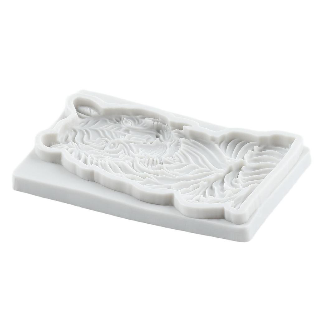 Силиконовая форма Тигр Формы для мастики Тигр Инструменты для украшения торта Топпер для кекса Конфета Сахарная мастика Паста из жевательной резинки Полимерная глина