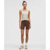 Lululemon Wunder Train High Rise Short 6  Lava Cake
