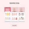 Dessing Diva Magic Press Hipster Shape Nail 3 Types
