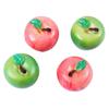 10pcs Mango Pear Miniature Food Toy Resin Home Decoration Item Cute 3D Fruit Model  Dollhouse Craft