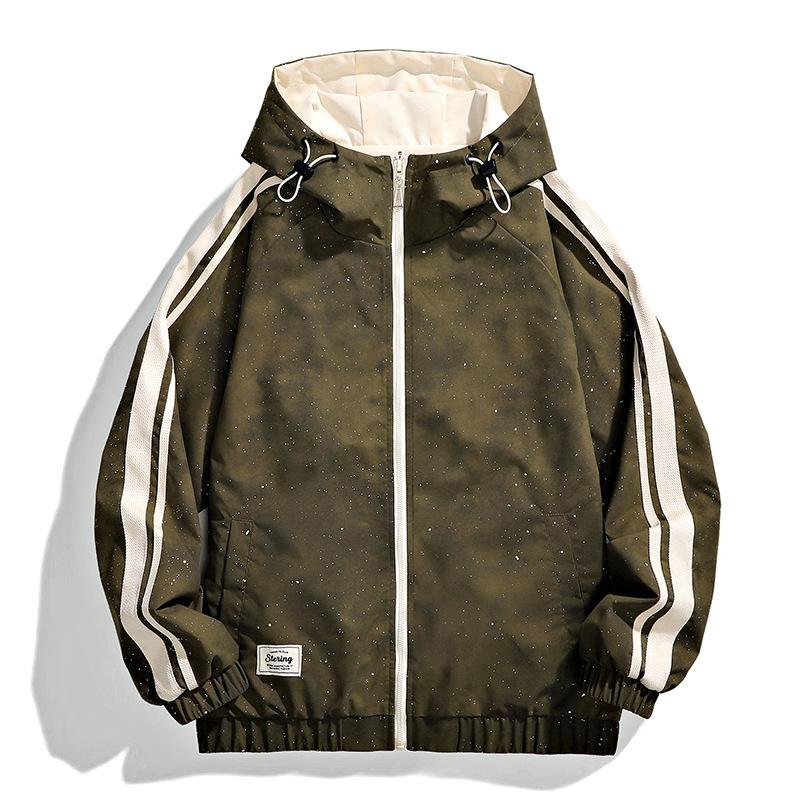 Хлопковое пальто мужское новое зимнее с капюшоном модный бренд гипсофила двусторонняя утолщенная бархатная хлопковая повседневная куртка