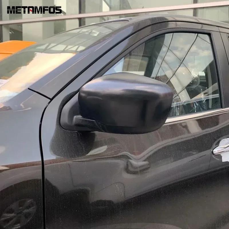 Car Accessories For Nissan Navara NP300 ST 2015- 2024 2025 Chrome Rearview Side Door Mirror Cover Trim Protection Cap