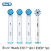 Подлинная головка зубной щетки Oral B, прецизионная очистка, сменные насадки для щетки Oral B, вращающийся тип, электрическая зубная щетка 6 типа, ГОРЯЧАЯ