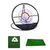 Golf Outdoor Intdoor Chipping Pitching Cages Mats Practice Easy Net Golf Training Aids