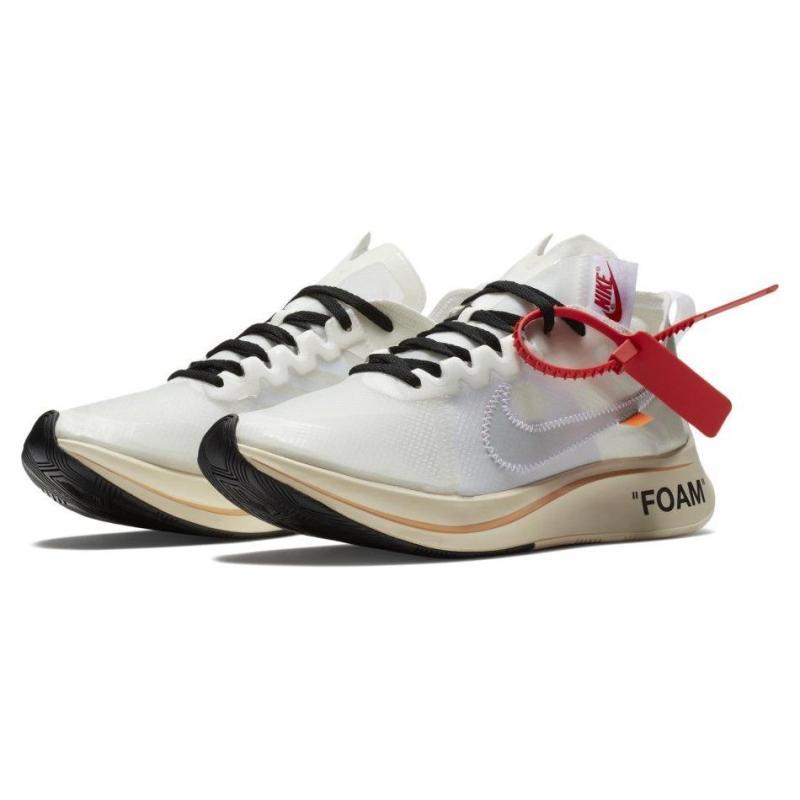 Nike Кроссовки Zoom Fly Off White повседневные AJ4588-100