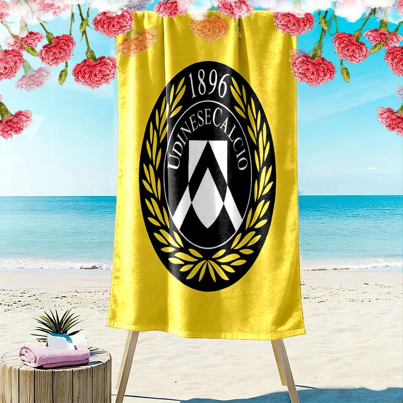 Udinese logo Beach Towel, Large Soft Quick Dry Towel for Beach Camping Swimming