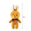 with Bow Tie Mini Teddy Dolls 16cm Keychain Pendant Cute Stuffed Rabbit  Kids