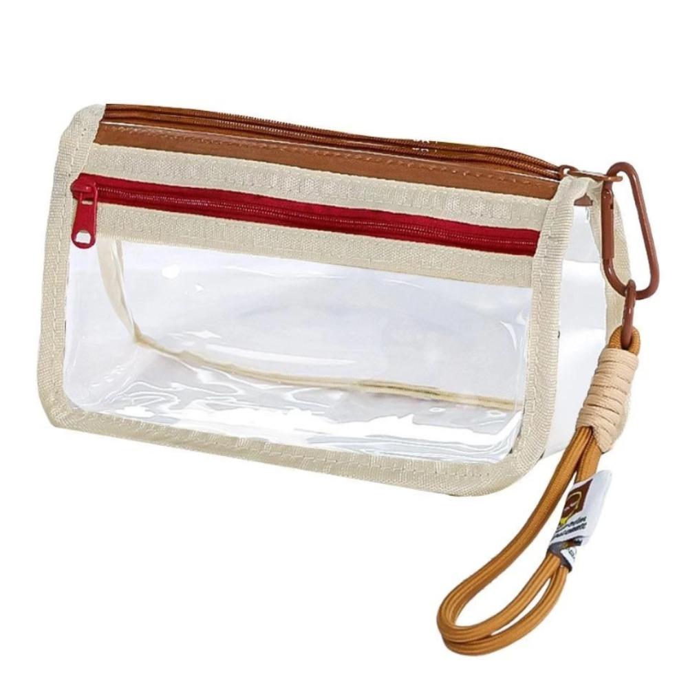 Detachable Large Capacity Pencil Case Beauty Bag Cosmetic Storage Bag  Student Supplies