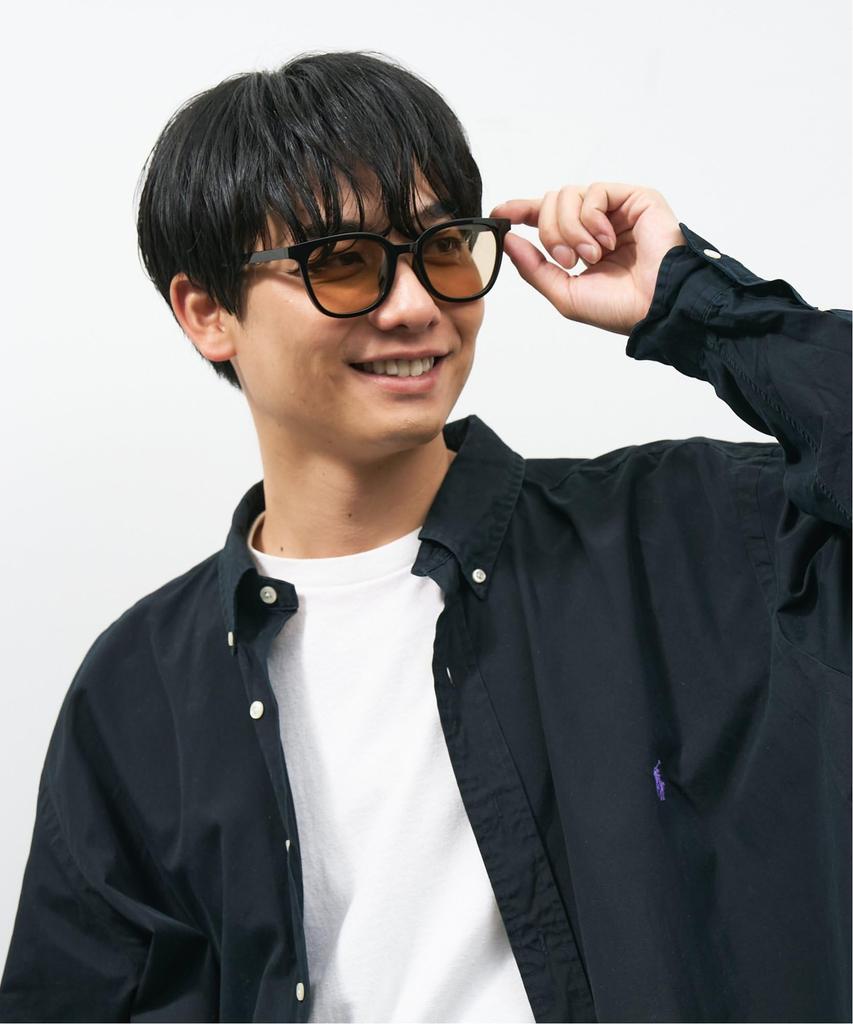 Солнцезащитные очки большие УФ УФ спортивные [Zoff] [Веб-эксклюзив] в стиле Веллингтон (Черный 3) Легкий, размер, защита, крой, унисекс, мужской, женский, унисекс,