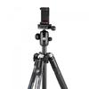 Manfrotto Штатив для смартфона Element MII, алюминиевый 4-уровневый штатив MBT Kit, черный пульт дистанционного управления, сумка для переноски, адаптер для смартфона, входящий в комплект