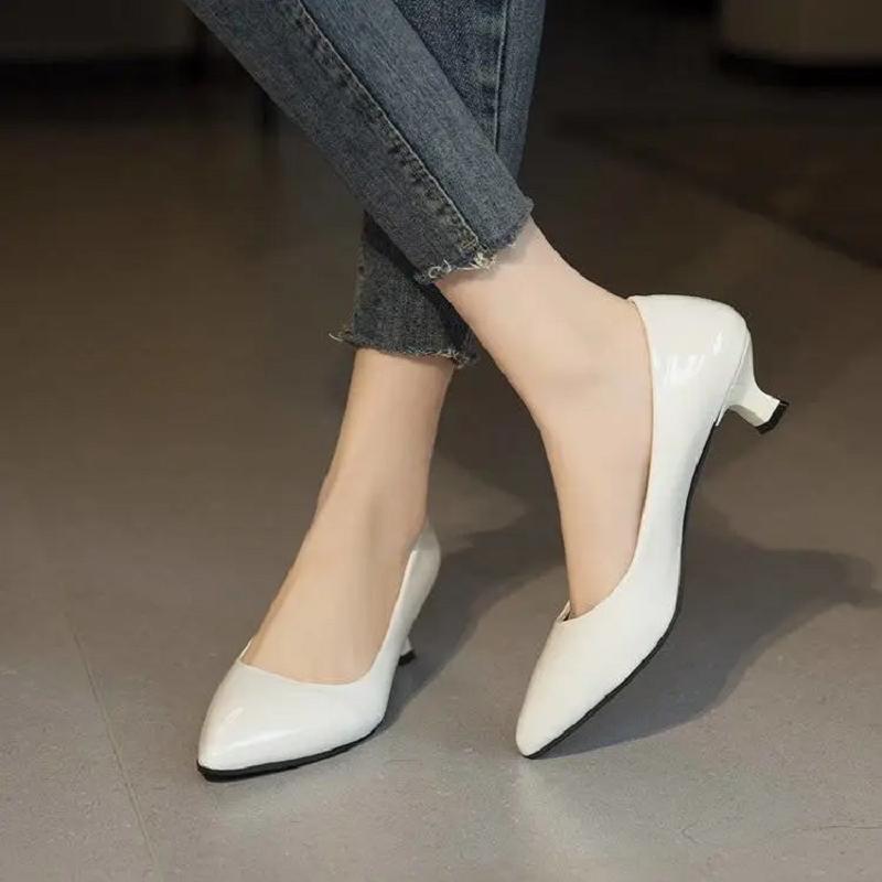 Sapatos femininas женские милые милые офисные карьерные удобные туфли-лодочки женские досуговые черные крутые туфли-лодочки zapatos de mujer ba189