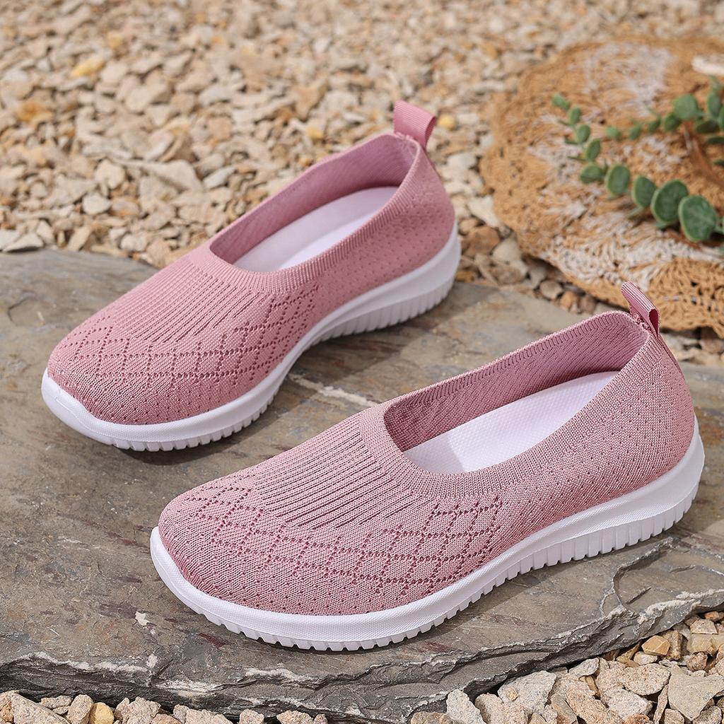 Большие размеры женские повседневные туфли на одну ногу