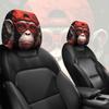 2 шт. стильных красных чехла на подголовник автомобиля из стекла Gorilla, выдвижные и моющиеся, для декора салона автомобиля