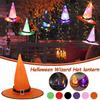 Halloween Glowing Hat Children Adult Party Dance Party Dress Up Witch Hat