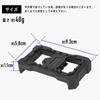 ROCKBROS Bicycle Pedal Pedal Binding Pedal to Flat Pedal Conversion Plate Easy with Compatible with SPD Binding Pedals Mountain Road and Cross Bikes