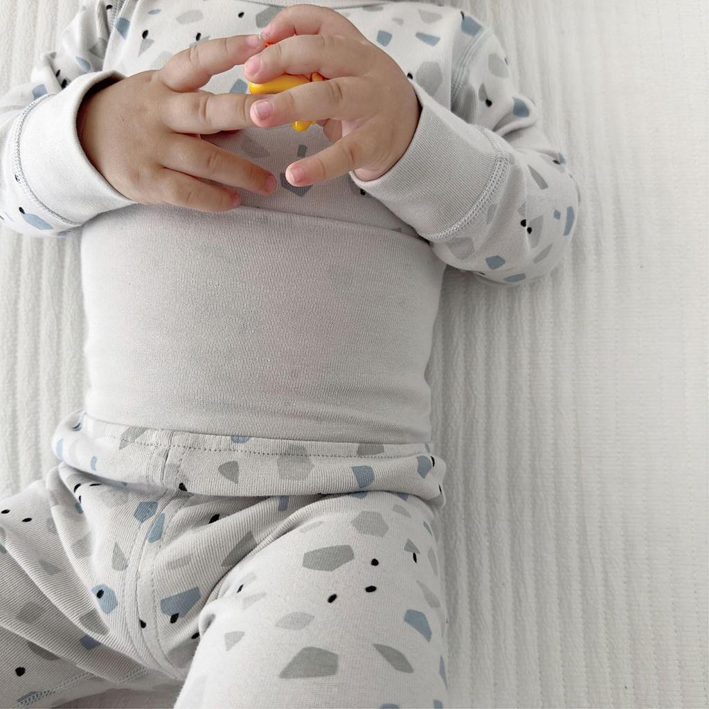 2025 Детский осенний теплый комплект из 100% хлопка: Форма класса А для мальчиков и девочек